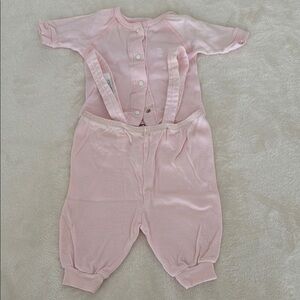 Baby Dior Pink Baby Outfit Set